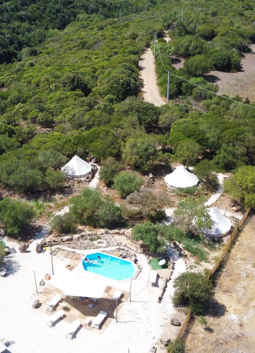 Pasare Glamping_Anglonaruralexperience Hotel Perfugas Ngoại thất bức ảnh