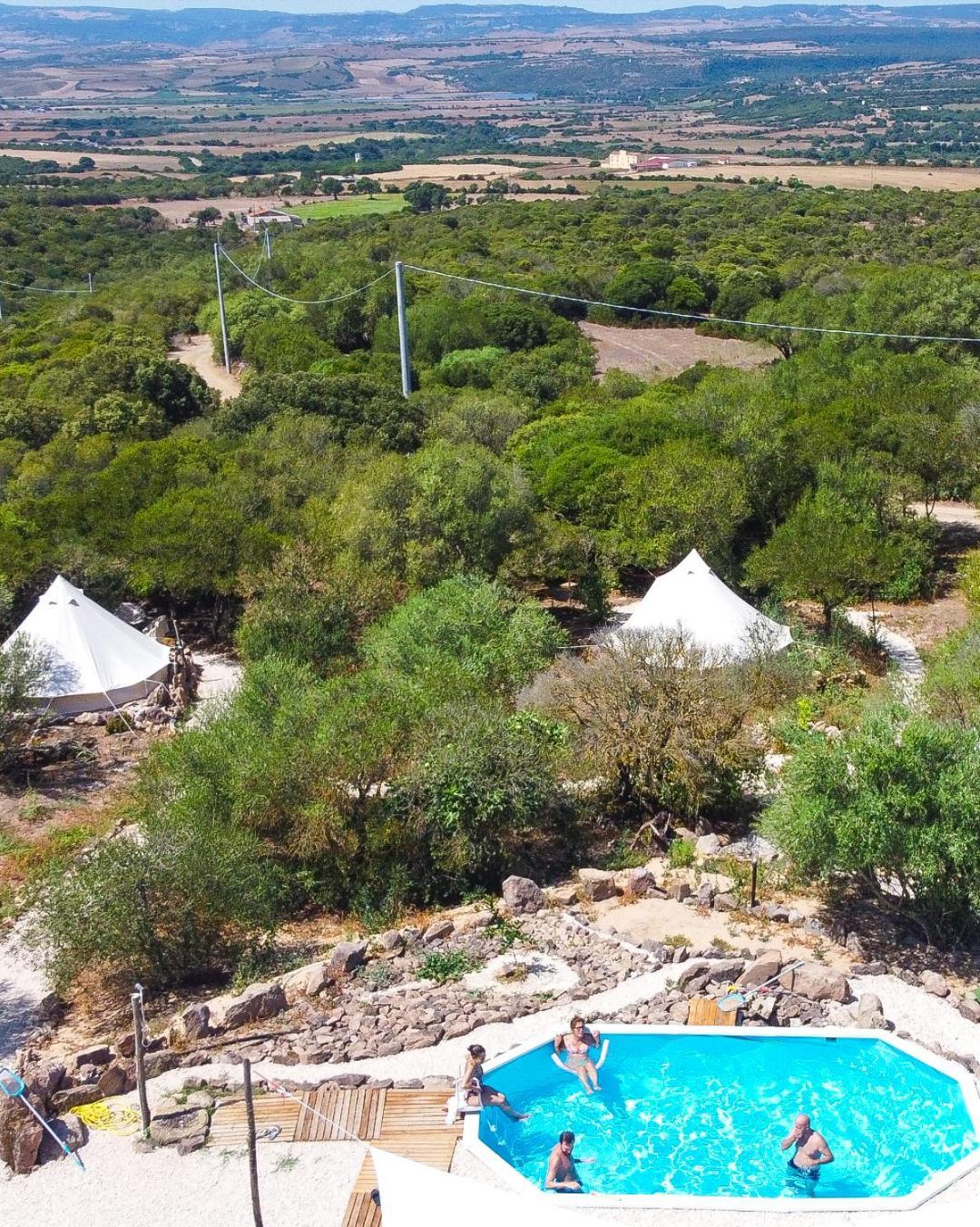 Pasare Glamping_Anglonaruralexperience Hotel Perfugas Ngoại thất bức ảnh